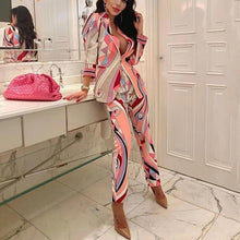 Load image into Gallery viewer, LAST CALL Giulia Geometric Pant Suit
